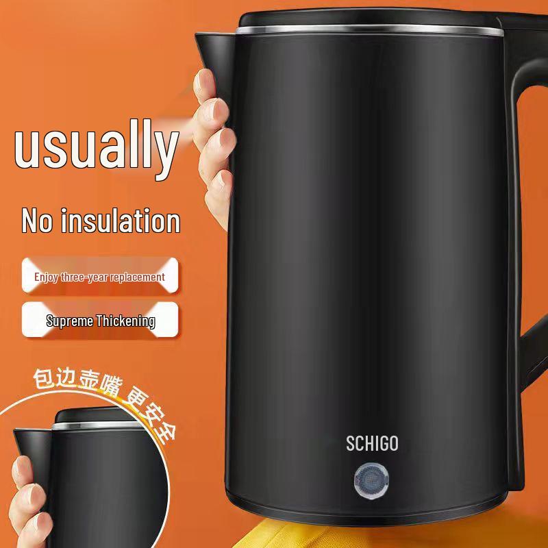 Chigo Intelligenter Elektrischer Wasserkocher aus Edelstahl - Schnellkochend, Großes Fassungsvermögen, Warmhaltefunktion