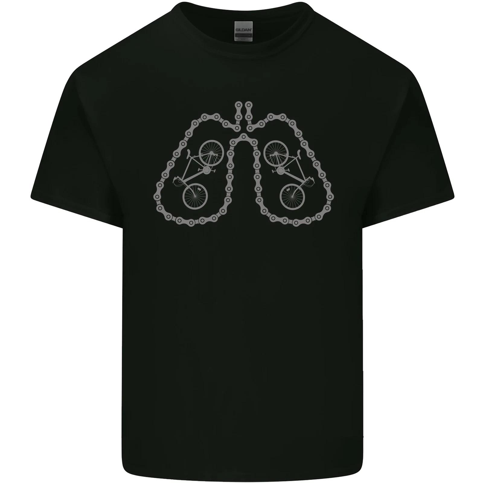 Bicycle Lungs Cyclist Funny Cycling Bike Kids T-Shirt Childrens 4XL