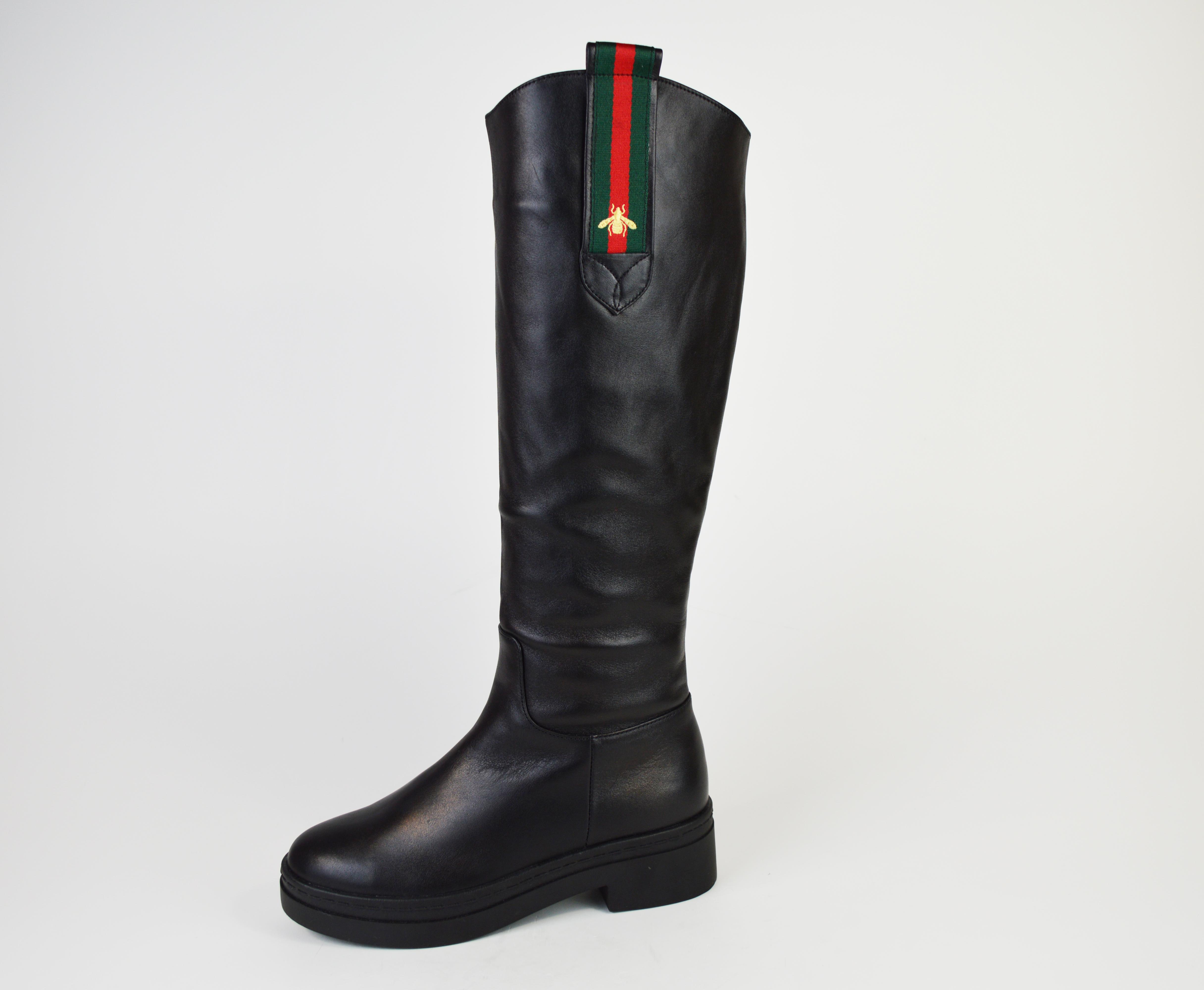 

Чоботи Kluchini 3782 37 Чорні шкіра 36 чорний