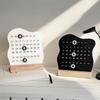 DIY Wood Perpetual Calendar Cute Calendar Ornaments Fashion Montessori Calendar  Home Office Desk