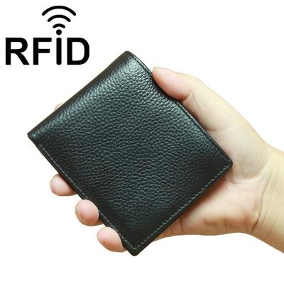 Rfid Blocking Leather Men Wallet Designer Small Purse for Men Trend Leather Men's Wallet