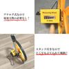 MONOW Walking Measure, Scale, Distance Measurement, Wheel, Analog, with Stand, Foldable, Measures up to 10,000m