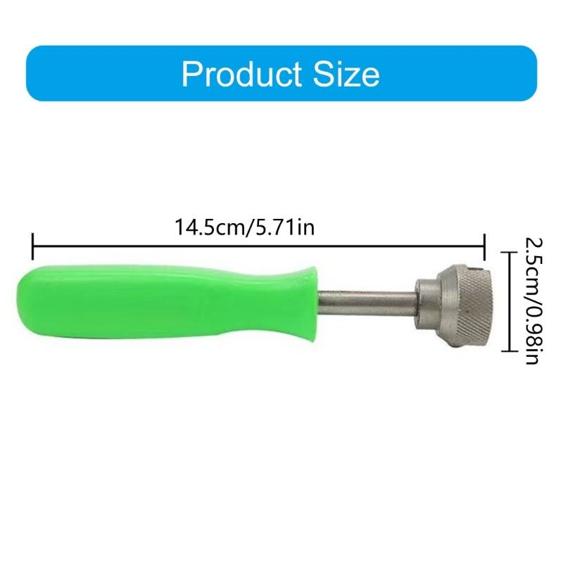Universal Brake Spring Compressor Tool with Plastic Handle Brake Shoe Installer Tool 145mm for Car Drum Brake Repair
