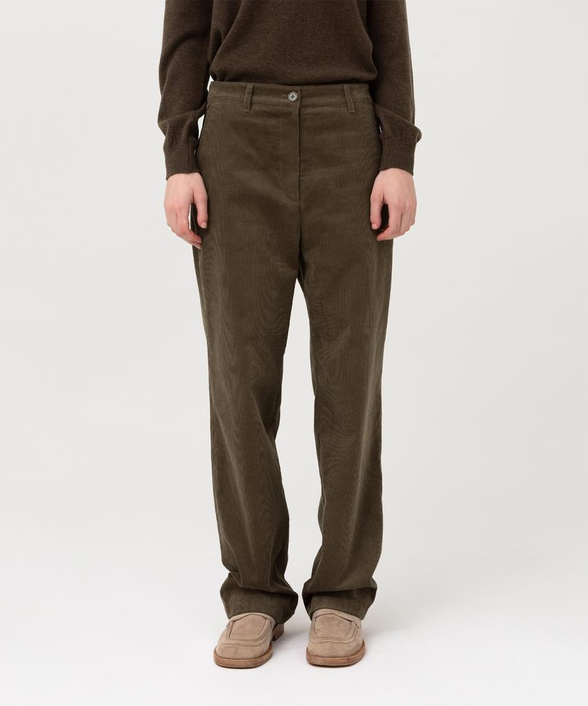 Beulaunyadeu W Corduroy Pants, Brown