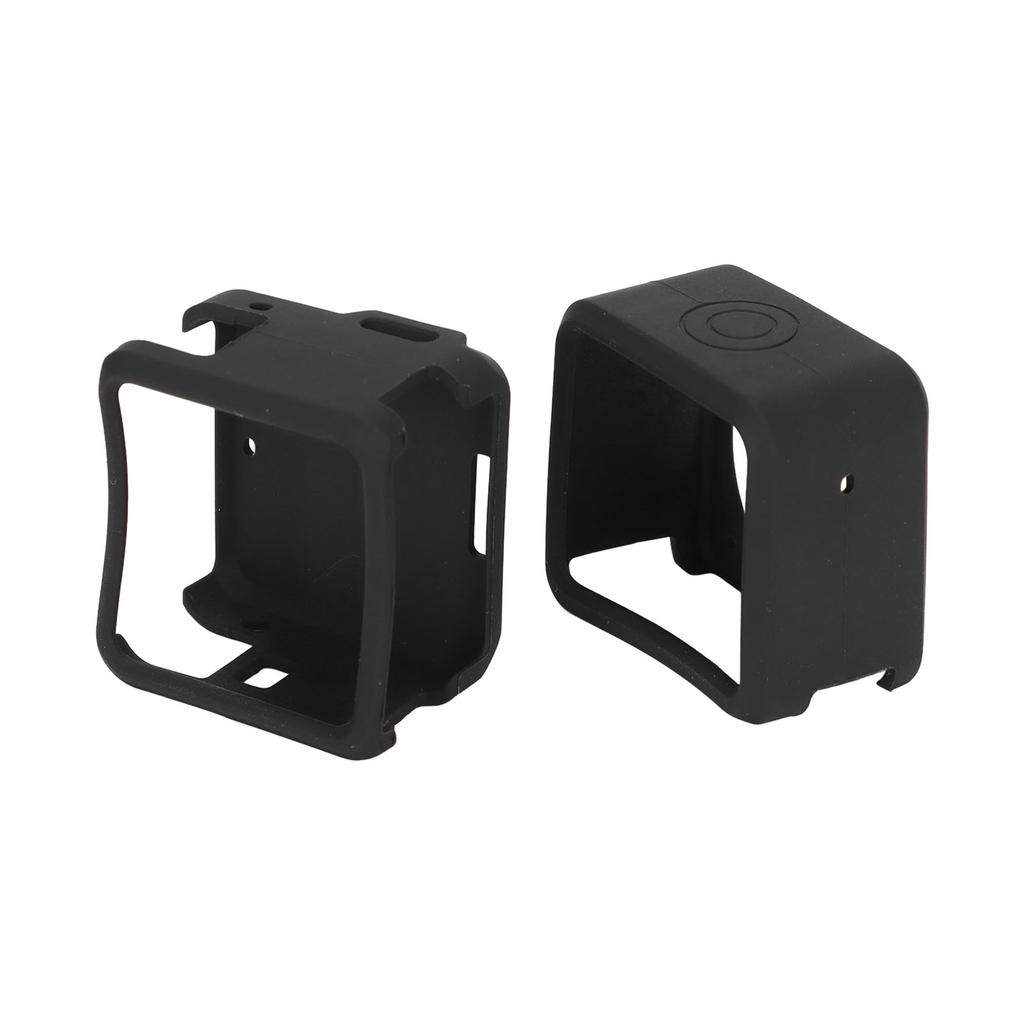 Combo Camera Housing Soft Silicone Shock Proof Scratch Resistant Split Camera Protective Case for DJI Action 2
