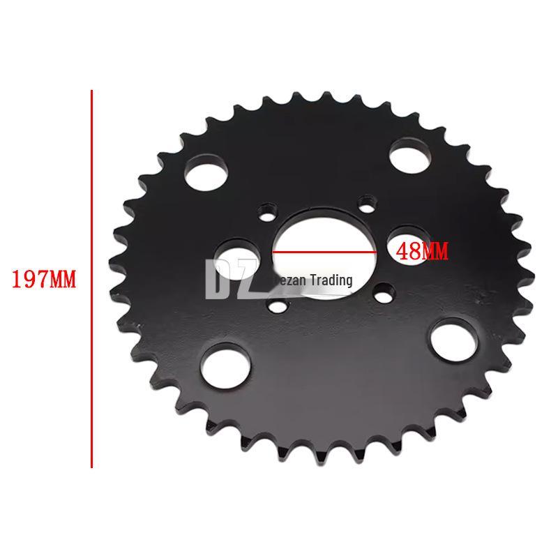ATV Four-Wheel Beach Karting Big Bull 530-38 Tooth Rear Sprocket Gear