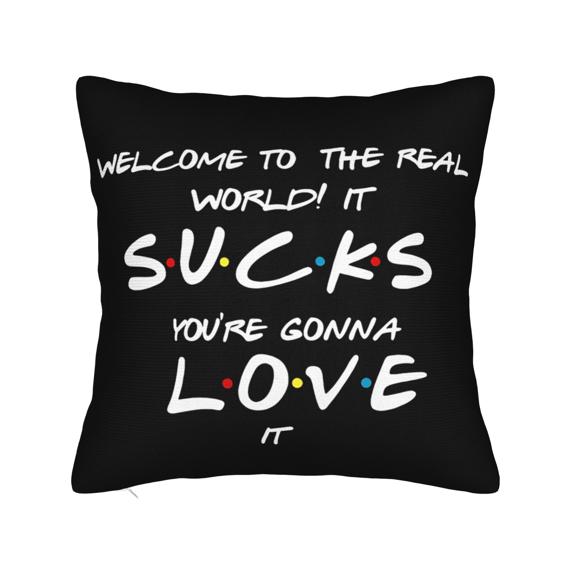Pillow Cover Classic Friends TV Show  Vintage Pillow Case For Wedding Party Home Decor Pillowcases 30cmx30cm