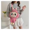 Bubble Rabbit Plush Cartoon Backpack - Cute Crossbody Gift for Girls