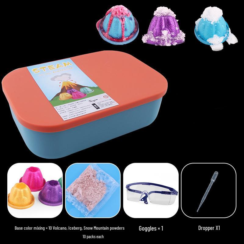 Educational Volcano Eruption Model Set for Kids