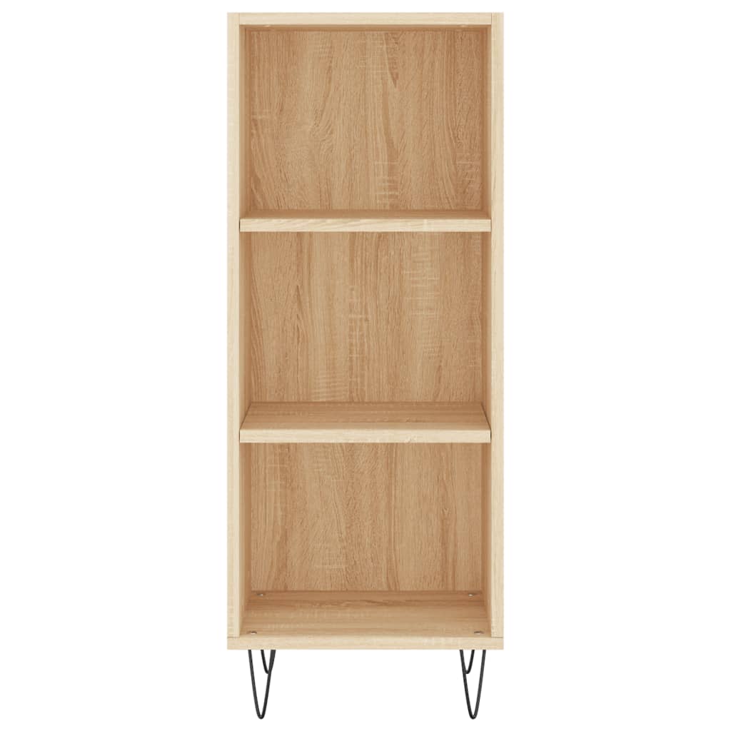 Highboard Sonoma Oak 34.5 X 34 X 180 Cm Particleboard