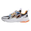 Li Ning Kinder Sport Lifestyle Synthetisches Leder Stoff Mode Schlicht Bequem Ästhetisch Low Top Freizeitschuhe Herren Sneaker YKCU140-5