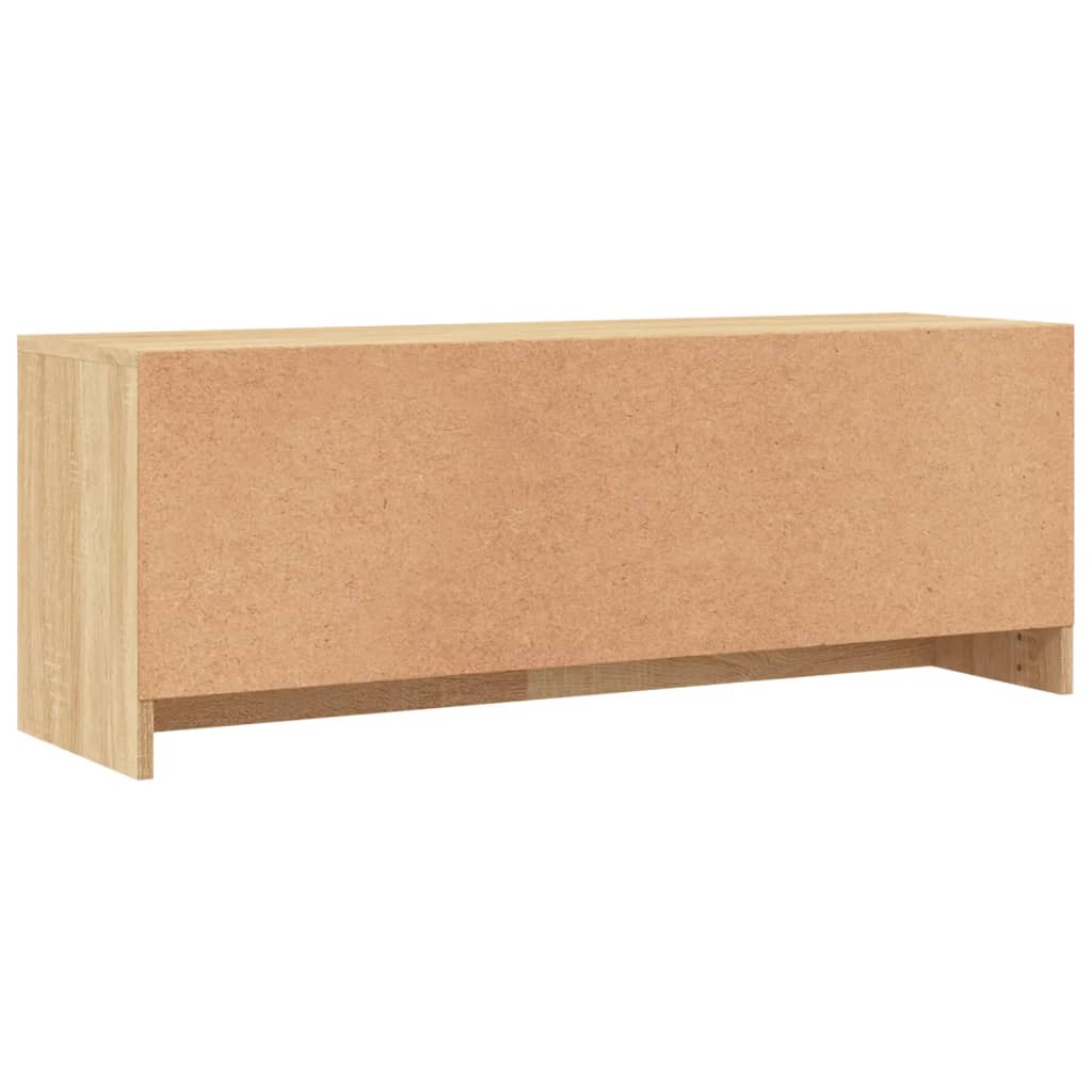 Vidaxl Szafka Pod Telewizor, Dąb Sonoma, 102X30X37,5 Cm