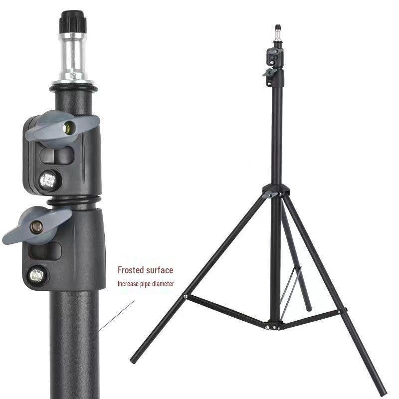 Telescopic 2.1m Phone Holder Tripod & Selfie Stick with Floor Stand