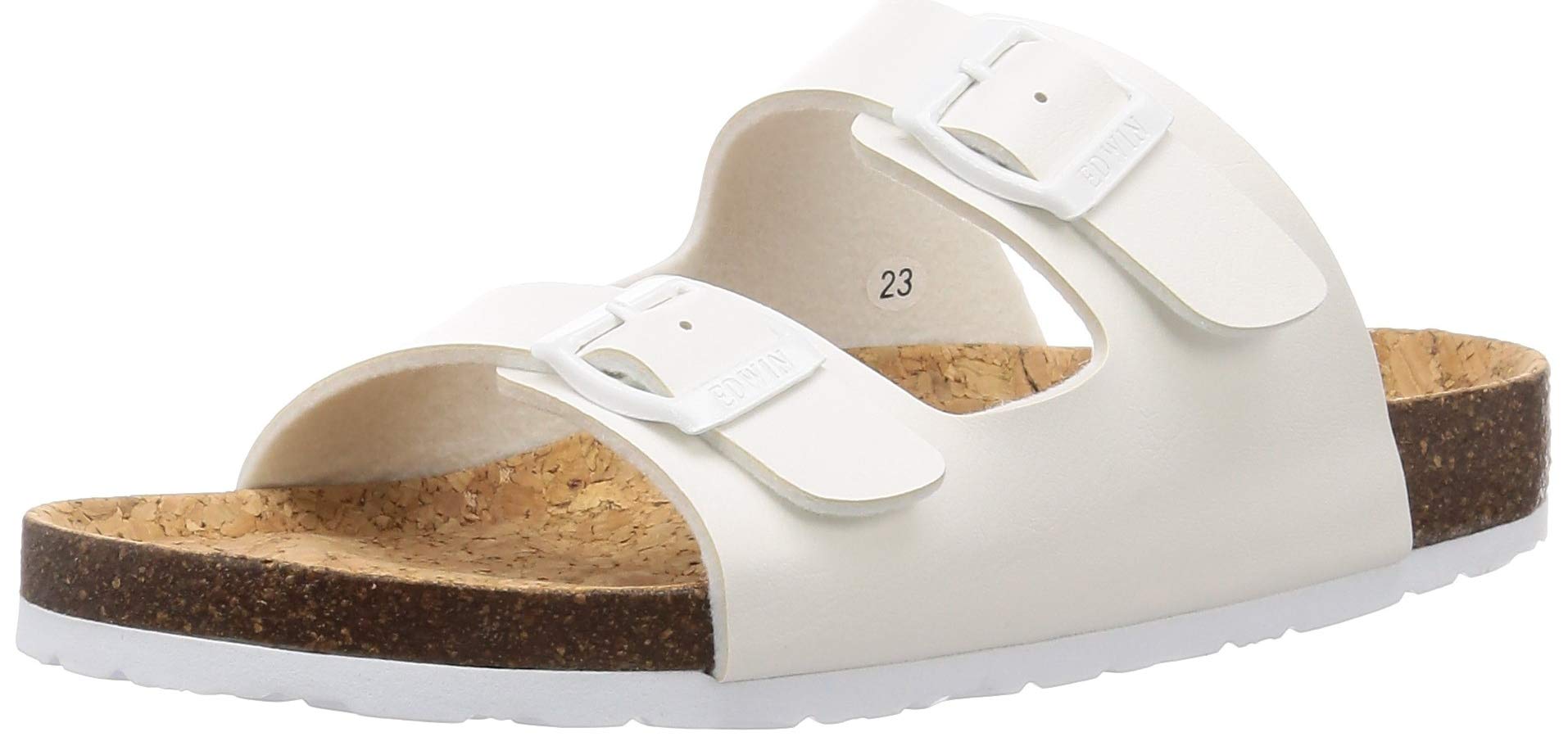 

Edwin Sandals EW9462 White Size 24cm Women s (2)