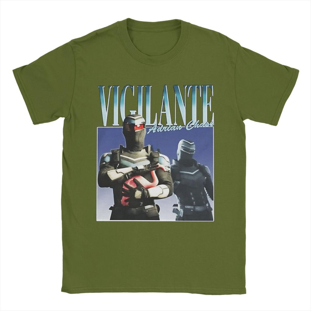 Vigilante Peacemaker TShirts Unisex Funny Cotton Tees Round Neck Short Sleeve T Shirts Gift Clothing