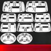 304 Stainless Steel Divided Lunch Tray