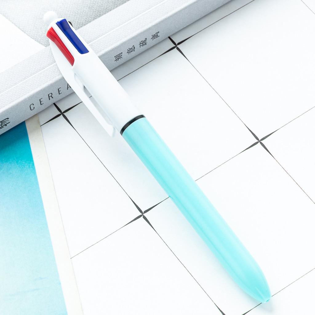 Multicolor Push Pen With Bullet Tip For Students And Office Use