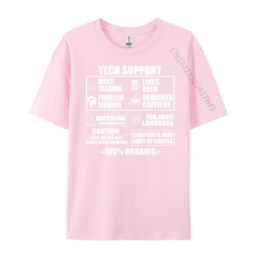 Vtipné oblečení pro technickou podporu Sysadmin Počítačový geek Vtip Pánské značkové oblečení Módní a trendy trička Vtipné