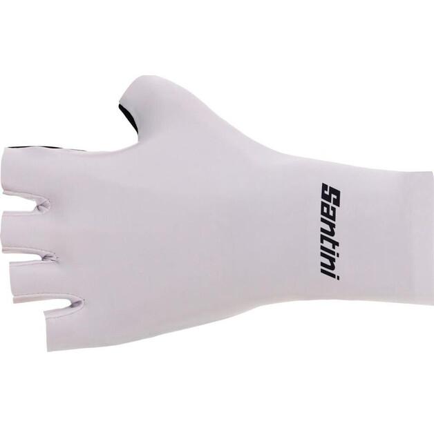 Велосипедные перчатки Santini Madss Aero (белые) S