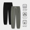 Jingdong Crafted Men's Lamb Fleece-Lined Winter Jogger Pants
