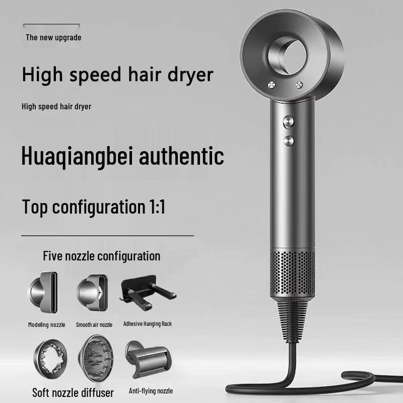 High-Speed Bladeless Hair Dryer with Negative Ion Technology, Comparable To Dyson, Gentle On Hair