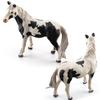 Miniature Horses Toy Detailed Texture High Simulation Decoration Accessories Farm Miniature Horses Animal Model Toy for Kids