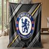 Coperta a tema Chelsea FC Morbida coperta in flanella Coperta morbida da divano Coperta accogliente per divano e letto per la decorazione della casa