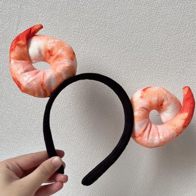 Chicken Legs Simulated Food Hair Hoop Fashion Bone Hotdog Headband Shrimp Vegetable Wash Face Hair Band