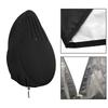 Cover for Garden And Patio Hanging Chairs, Black, with Zipper, Windproof, Dustproof, 210D Oxford ,