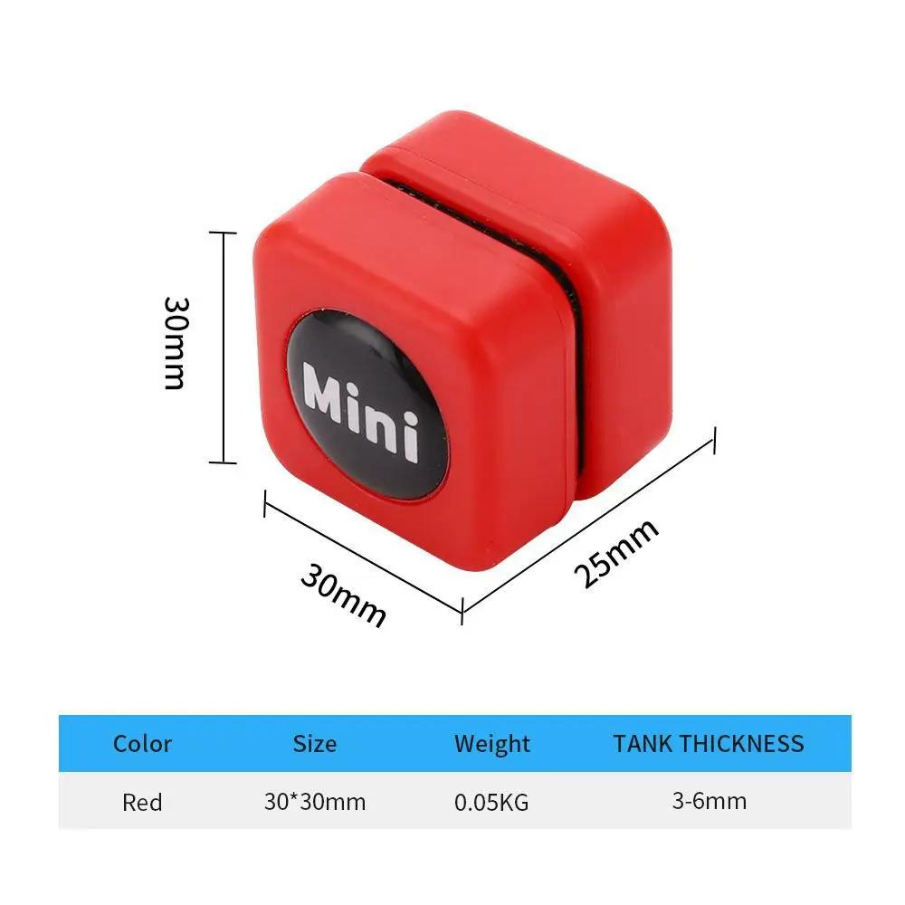 

Магнитная щетка для аквариума, скребок для удаления плавающих водорослей, изогнутый очиститель для стекол, мини-скребок, магнит для чистки стекол в аквариуме красный
