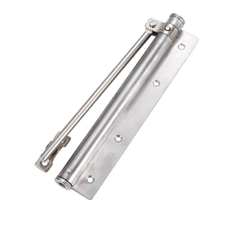 

Lightweight Aluminum Alloy Automatic Door Closer Device Is Quiet And Suitable For Residential Use With Screw Accessories срібний