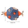 Food Dispensing Dog Toy Pet Treat Dispenser Aggressive Dog Chew Toys Small Medium Large Breeds Enrichment Ball With Squeak For