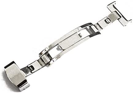 [Import King Original] Watch Parts - Compatible with Bulgari Assioma AA48 / AA44 - Aftermarket Buckle - Silver - 16mm