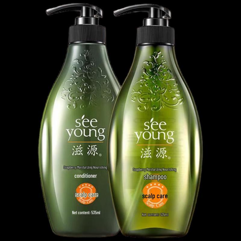 

Seeyoung Sapindus Moisturizing Nourishing Shampoo & Conditioner Set