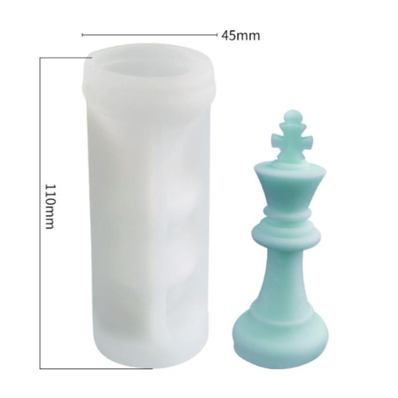 

1 шт 3D DIY свеча силиконовая шахматная форма смола креативная ароматерапия гипс шоколад мыловарение ручной работы подарок домашний декор форма