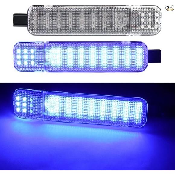 Interior Doors Panel Light Compatible with Silverado C/K, Sierra 1500 2500 BLUE