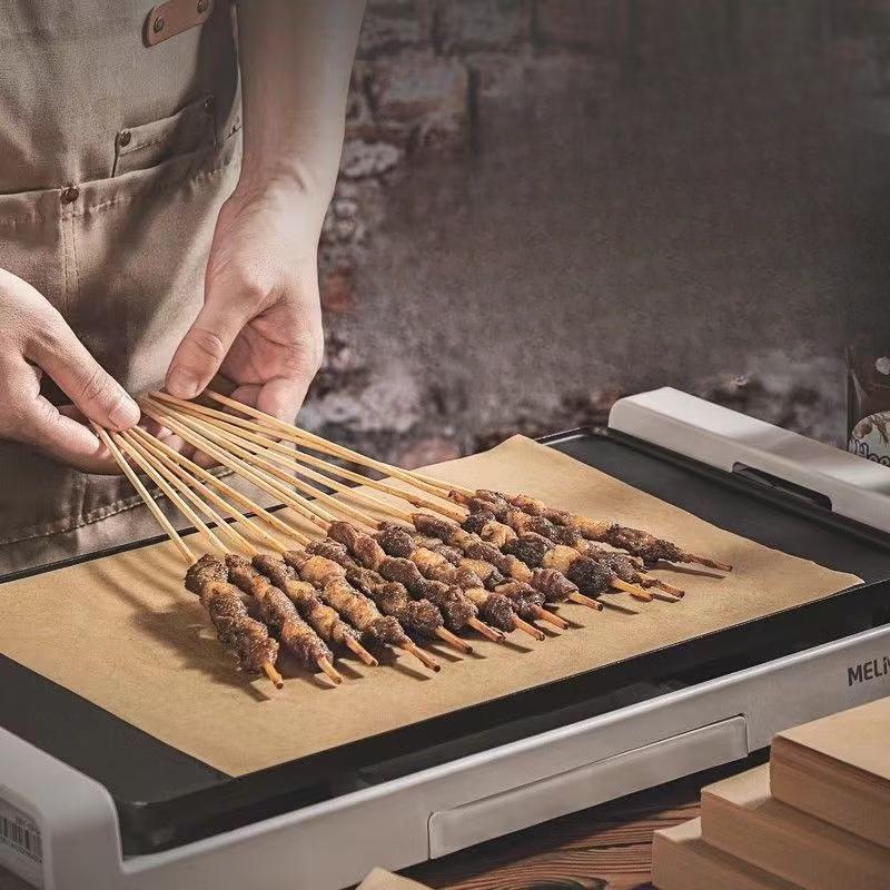 ZISIZ Square BBQ & Baking Paper Liners