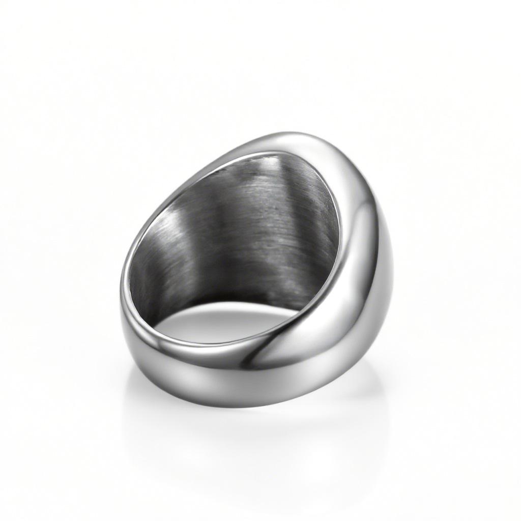 2026 European and American Personalized Men's Hexagram Retro Style Ring Jewelry Accessories Party Gifts