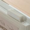 A4 Wall Hanging File Organizers Large Capacity Expandable Documents Case  Space Saving