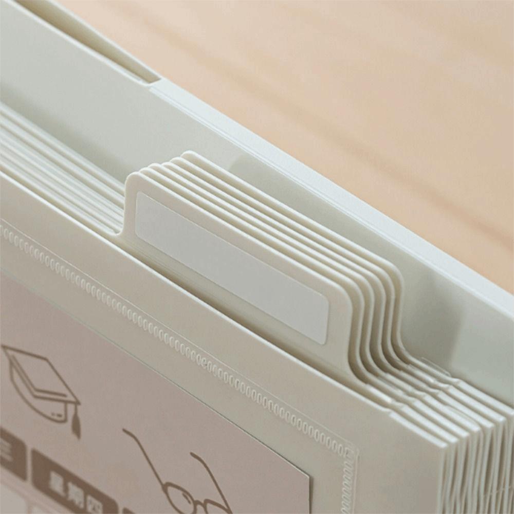 A4 Wall Hanging File Organizers Large Capacity Expandable Documents Case  Space Saving