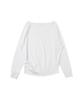 DANGLEDROP Dgdp Raglan Off-Shoulder Long Sleeve_White