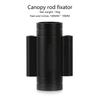 Umbrella Base Bracket Canopy Ground Support Tarps Rod Holder Awning Rod Fixing Tube Tent Rod Holder Awning Rod Stand