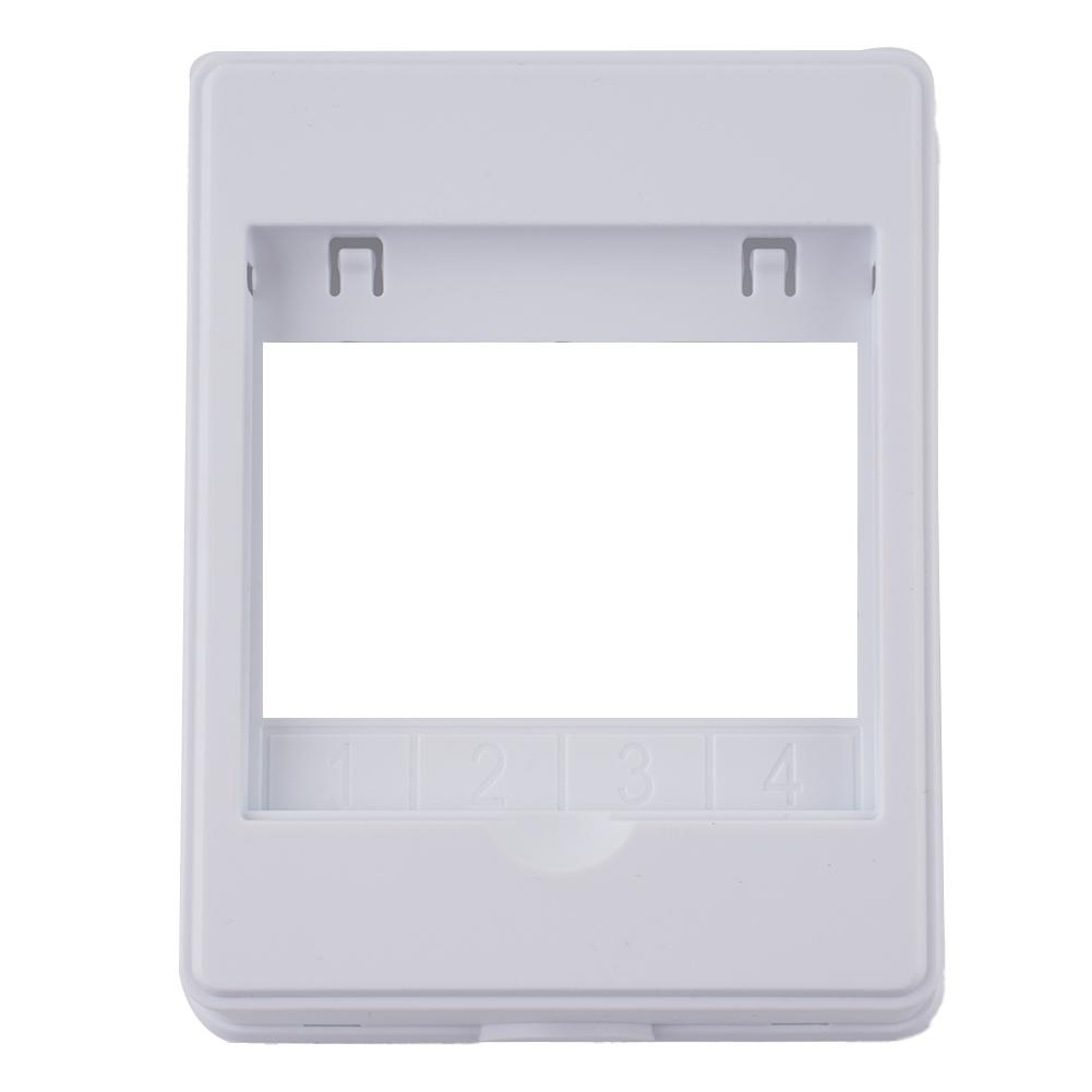 Scatola di Distribuzione Coperchio Colore Grigio Trasparente 12*9.7*7.5cm Sicurezza