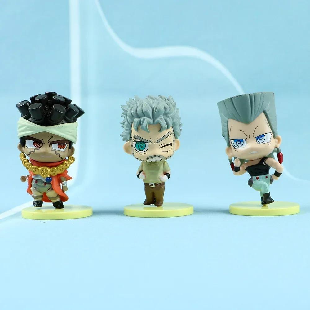Anime JoJo's Bizarre Adventure Figur Kujo Jotaro Star Platinum Iggy Polnareff Kakyoin Tenmei Actionfigur Modell Puppe