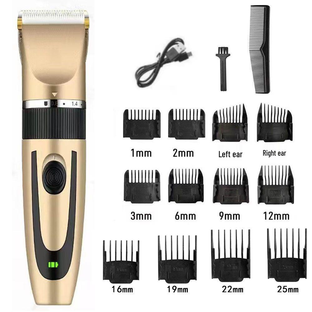 Adjustable Electric Hair Clipper & Trimmer for Household Use