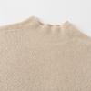 Premium Women's Slim-Fit Cashmere Half-High Neck Sweater - Custom Pantone Colors Available
