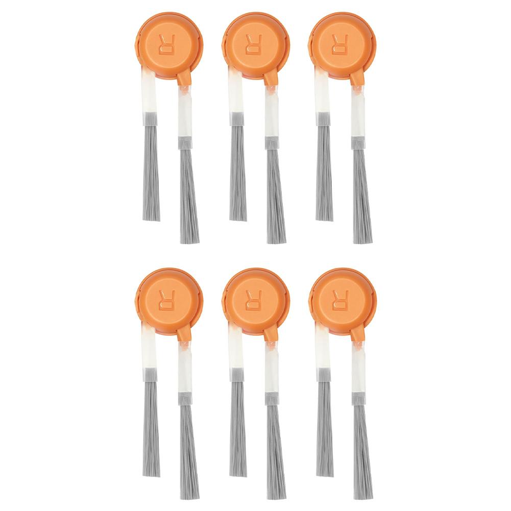 6pcs Side Brushes Side Brush Accessories For NARWAL  For Freo X10 Pro / YJCC027 Robotic Vacuum Cleaner Parts