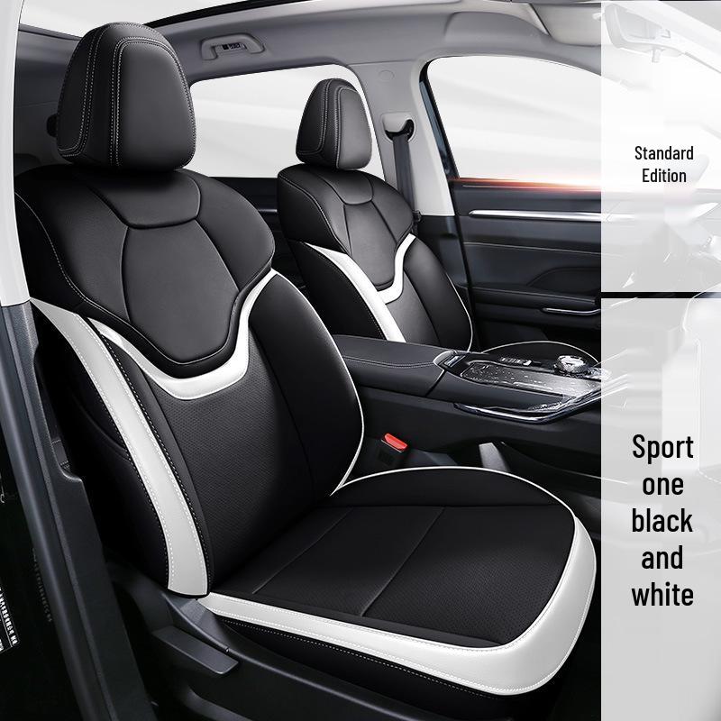 Harvard Fuda Dog Raptor Genuine Leather Car Seat Cover, Full Wrap, All-Season.