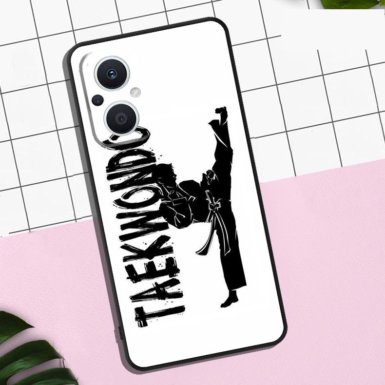 Kung Fu Taekwondo Karate Case For OPPO Reno 13 12 11 F 8T 7 8 10 Pro OPPO Find X8 Pro X6 Pro X3 X5 Lite Cover Coque