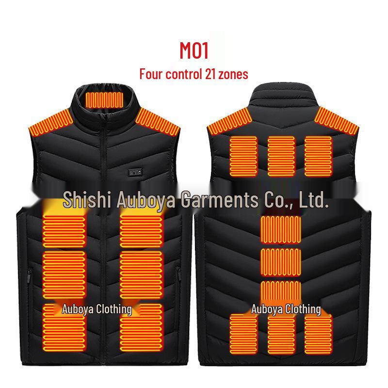 Unisex Heated Vest: Intelligent Temperature Control, Warmth-Retaining Winter Sleeveless Jacket